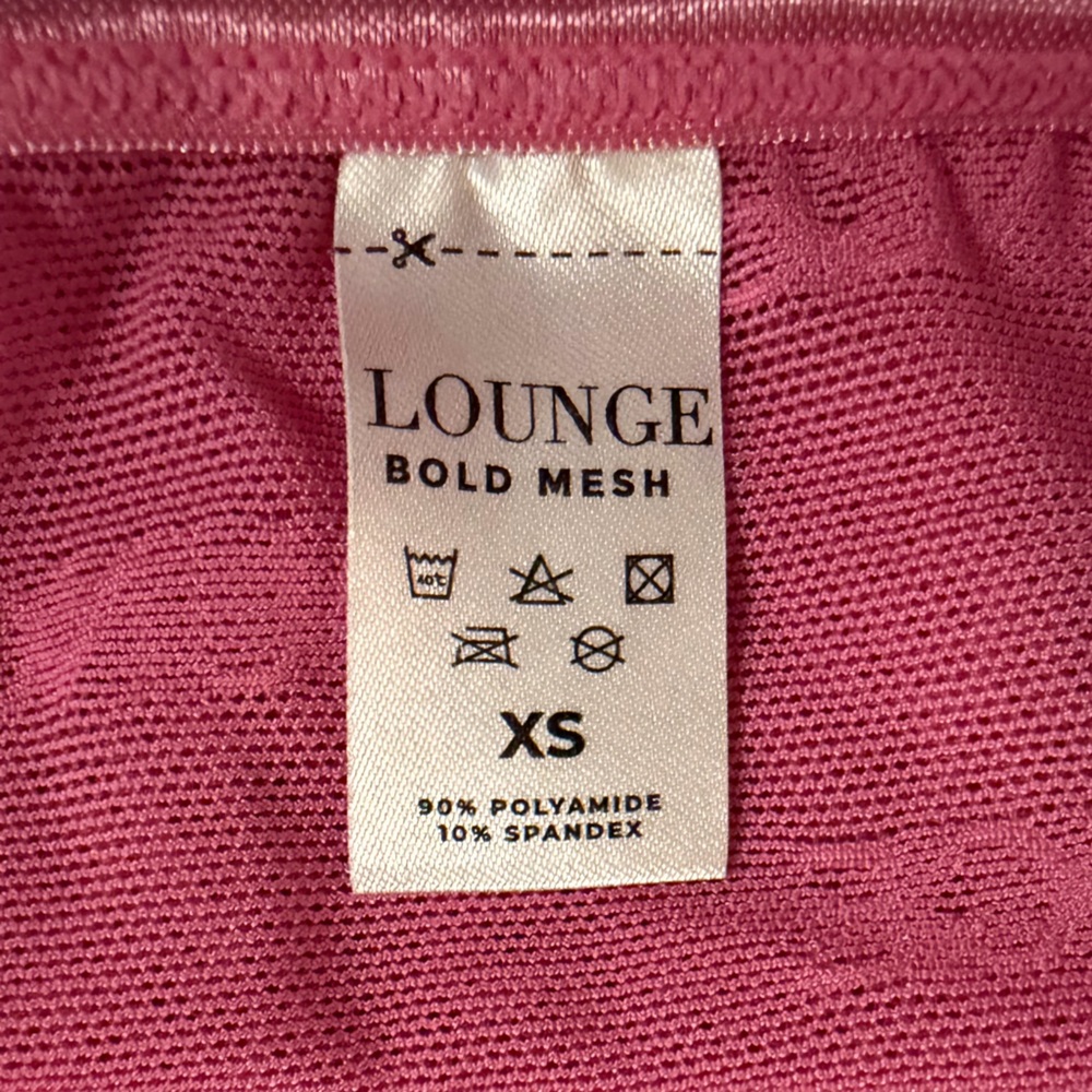 *RARE* Lounge Bold Mesh S+ Bra and XS Panty set - Picture 8 of 9